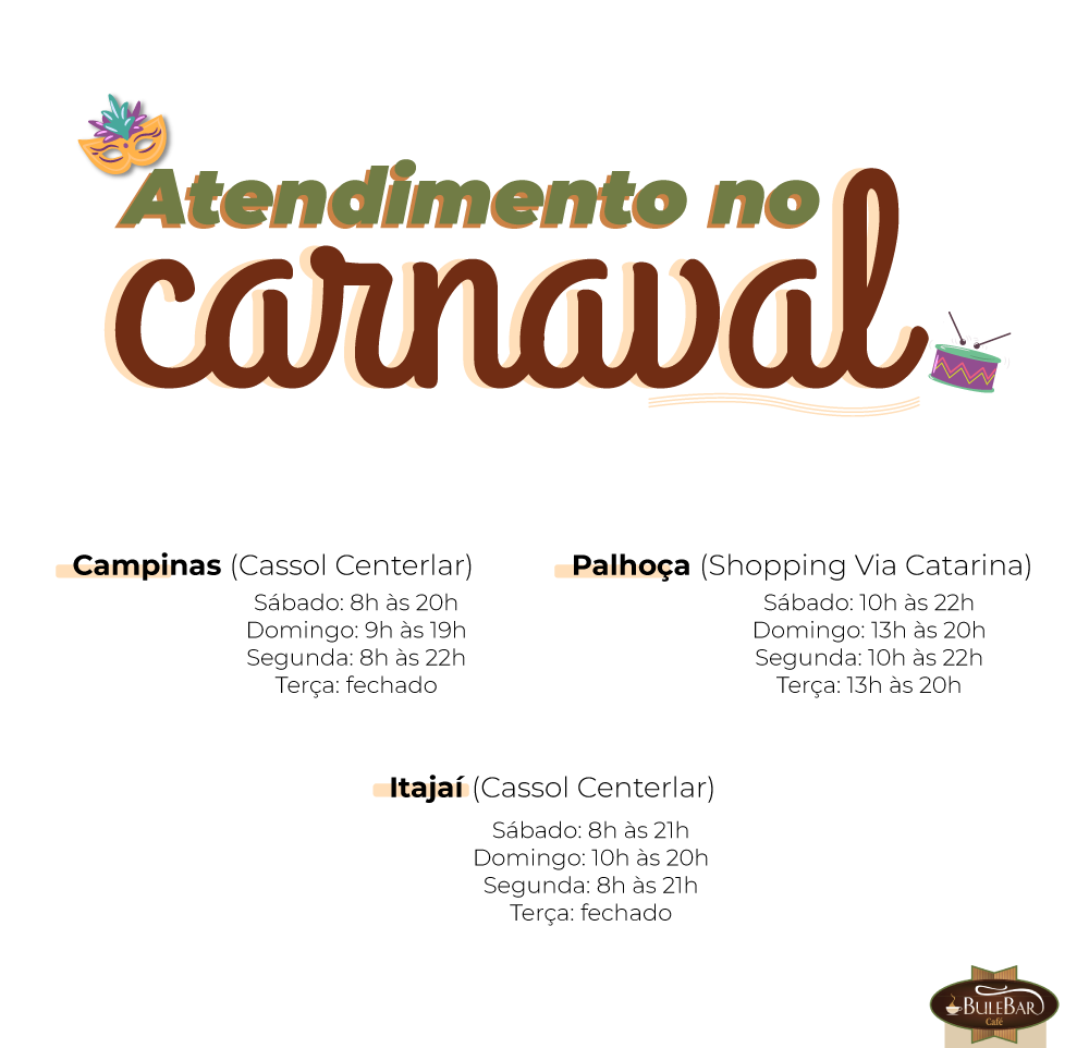 Carnaval e café